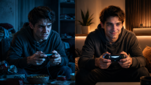 Mandos gaming antiestrés